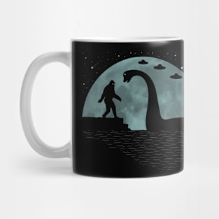 Bigfoot Loch Ness Monster Nessie Ufo Mug